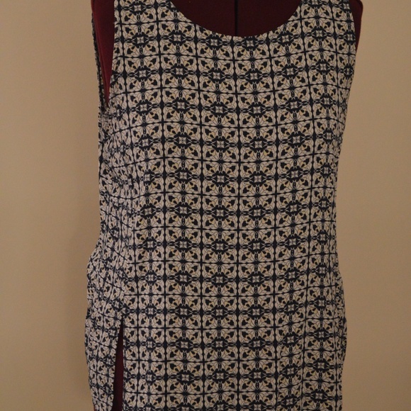 Liz Claiborne Navy/White Tank L - Picture 2 of 5